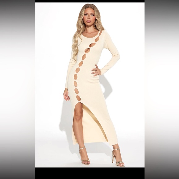 Fashion Nova Dresses & Skirts - Cut out midi dress 2 for 1 price
